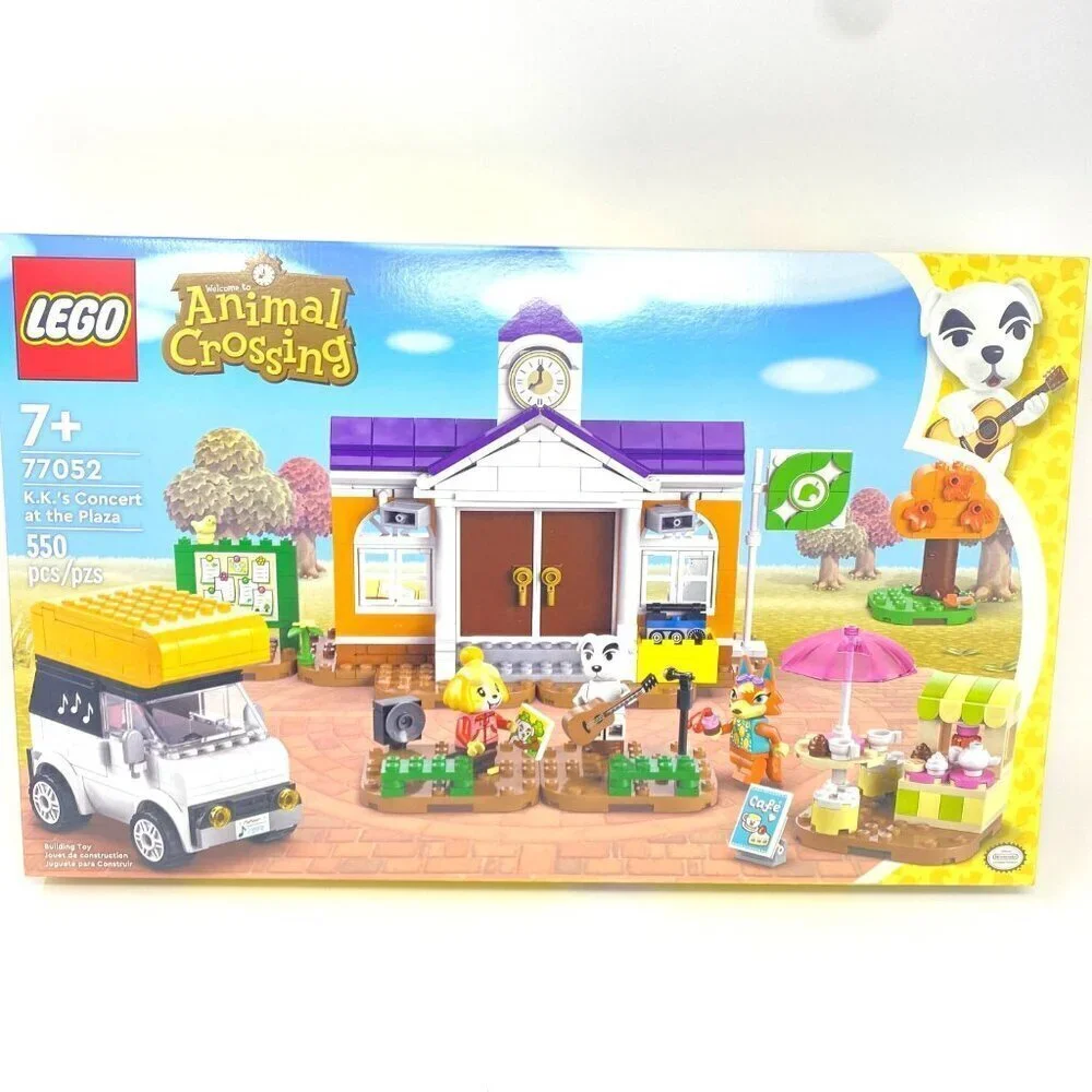 Lego 77052 Animal Crossing K.K.'s Concert at the Plaza 550 Pcs Video Game